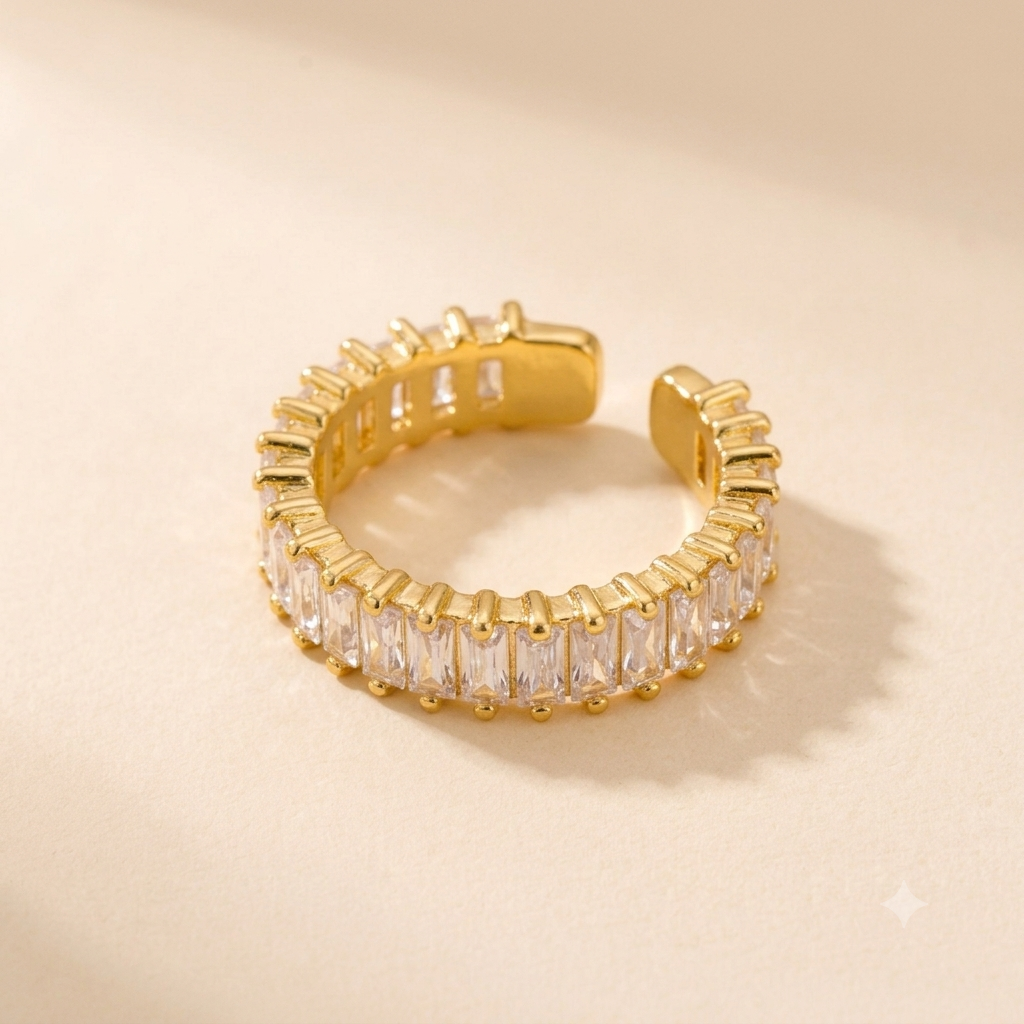 Halo Band Ring