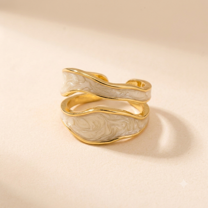 Marble Glaze Ring