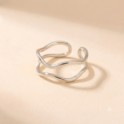 Warped Band Ring