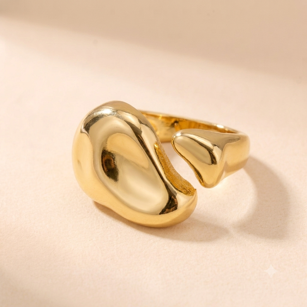 Gold Dome Ring