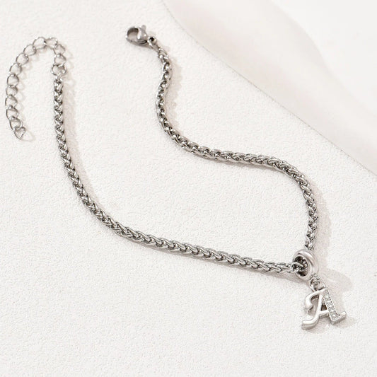 Custom Initial Anklet