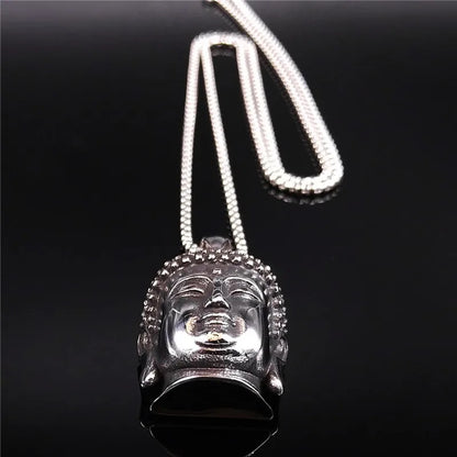 Bohemia Buddha Head Necklace