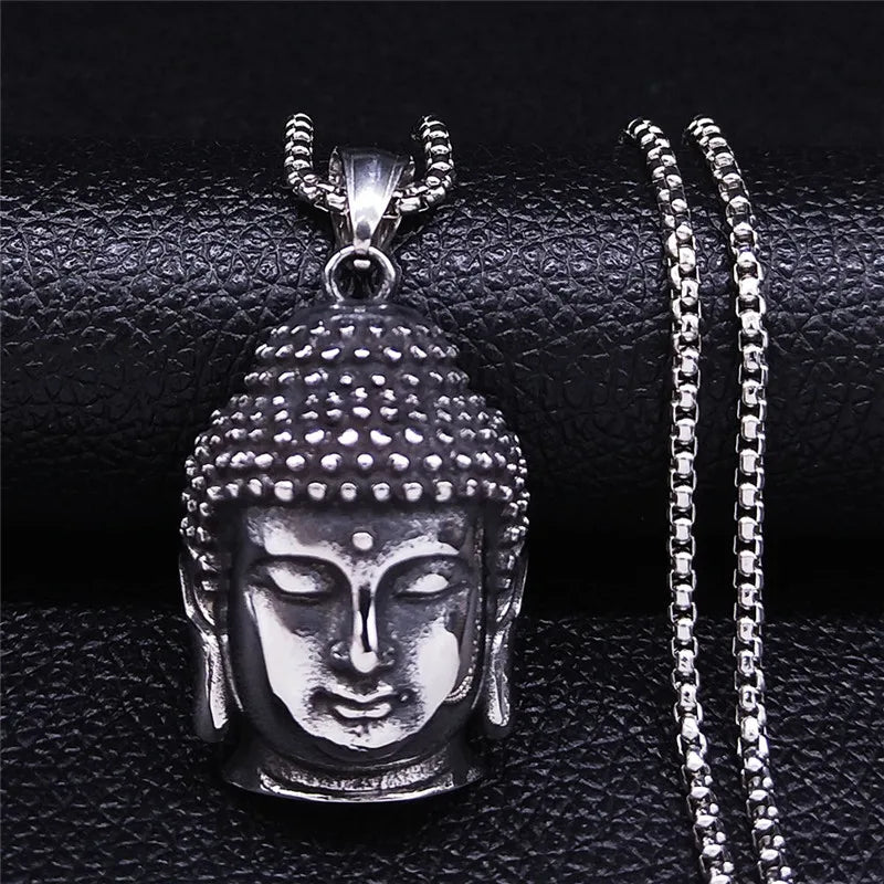 Bohemia Buddha Head Necklace