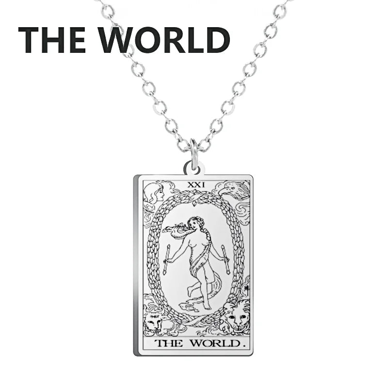 Tarot Minimal Pendant Necklace
