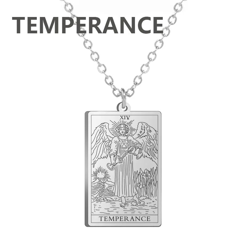 Tarot Minimal Pendant Necklace