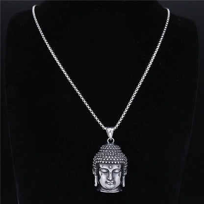 Bohemia Buddha Head Necklace