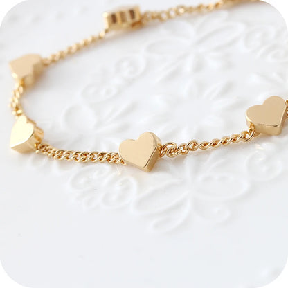 Heart & Star Infinity Bracelet