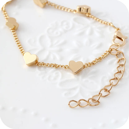 Heart & Star Infinity Bracelet