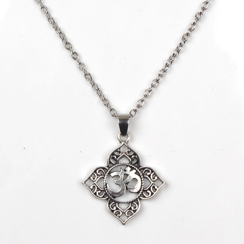 Buddhist Lotus Necklace