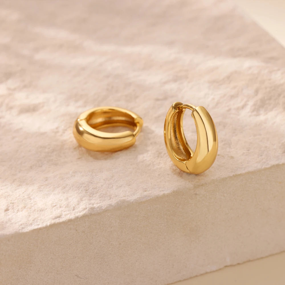 Be Bold Gold Hoop Earrings