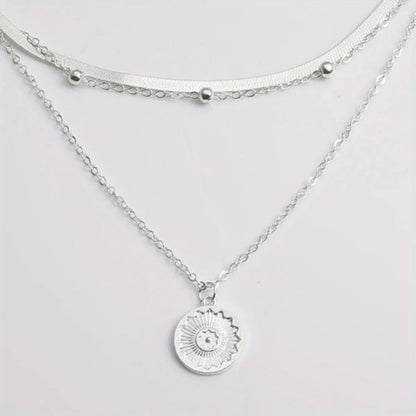 Triple-Layer Chain Necklace