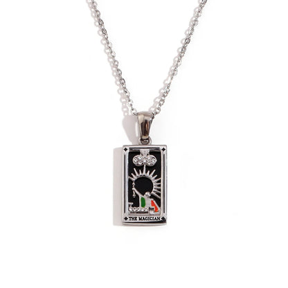 Tarot Card Pendant Necklace
