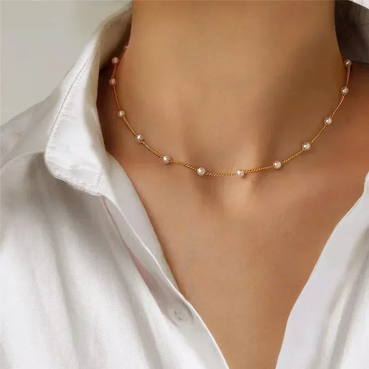 Pearl Chain Necklace