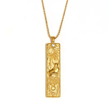 Zodiac Pendant Necklace
