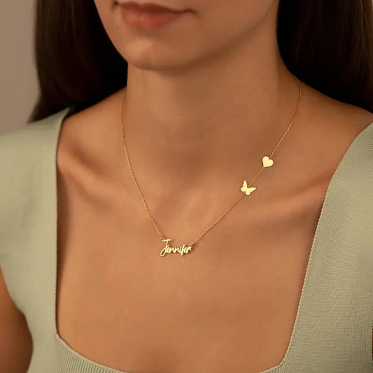 Custom Name Pendant Necklace