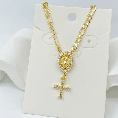 Gold-Plated Religious Amulet