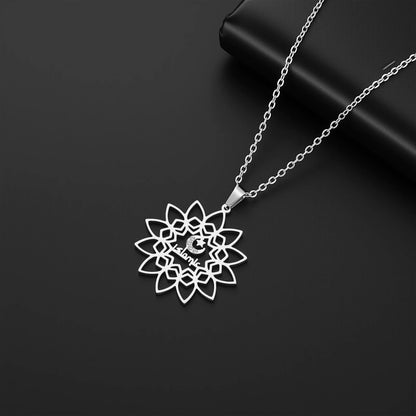 Islamic Flower Necklace