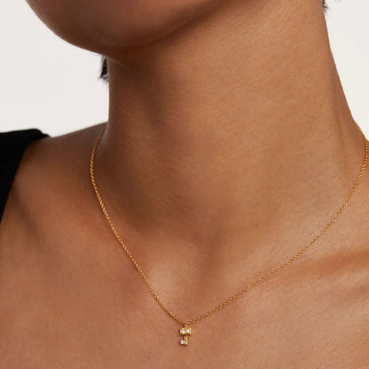 Gold Key Pendant