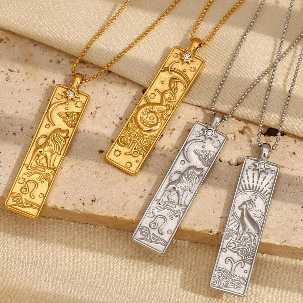 Zodiac Pendant Necklace