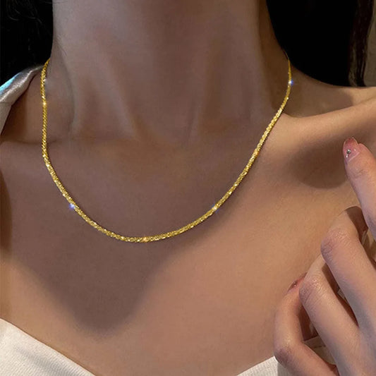 Gold Stone Necklace
