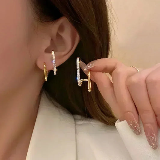 Gold Coil Earrings