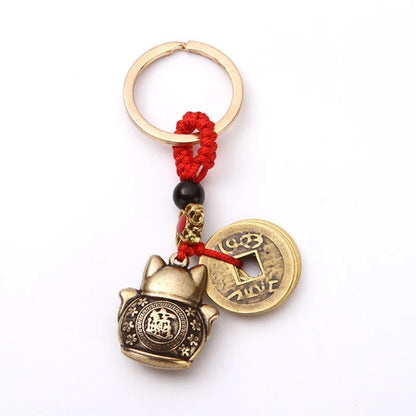 Lucky Cat Keychain