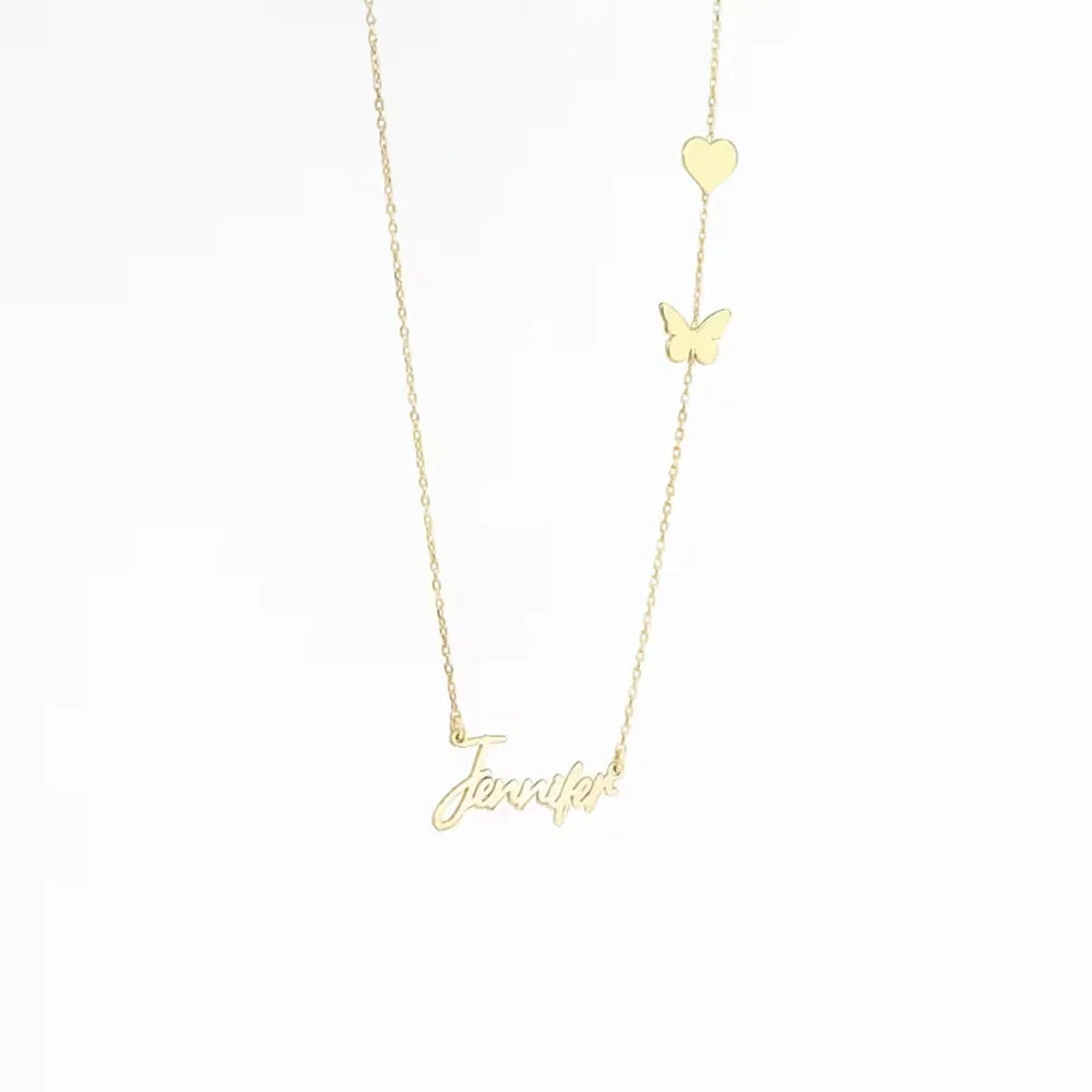 Custom Name Pendant Necklace