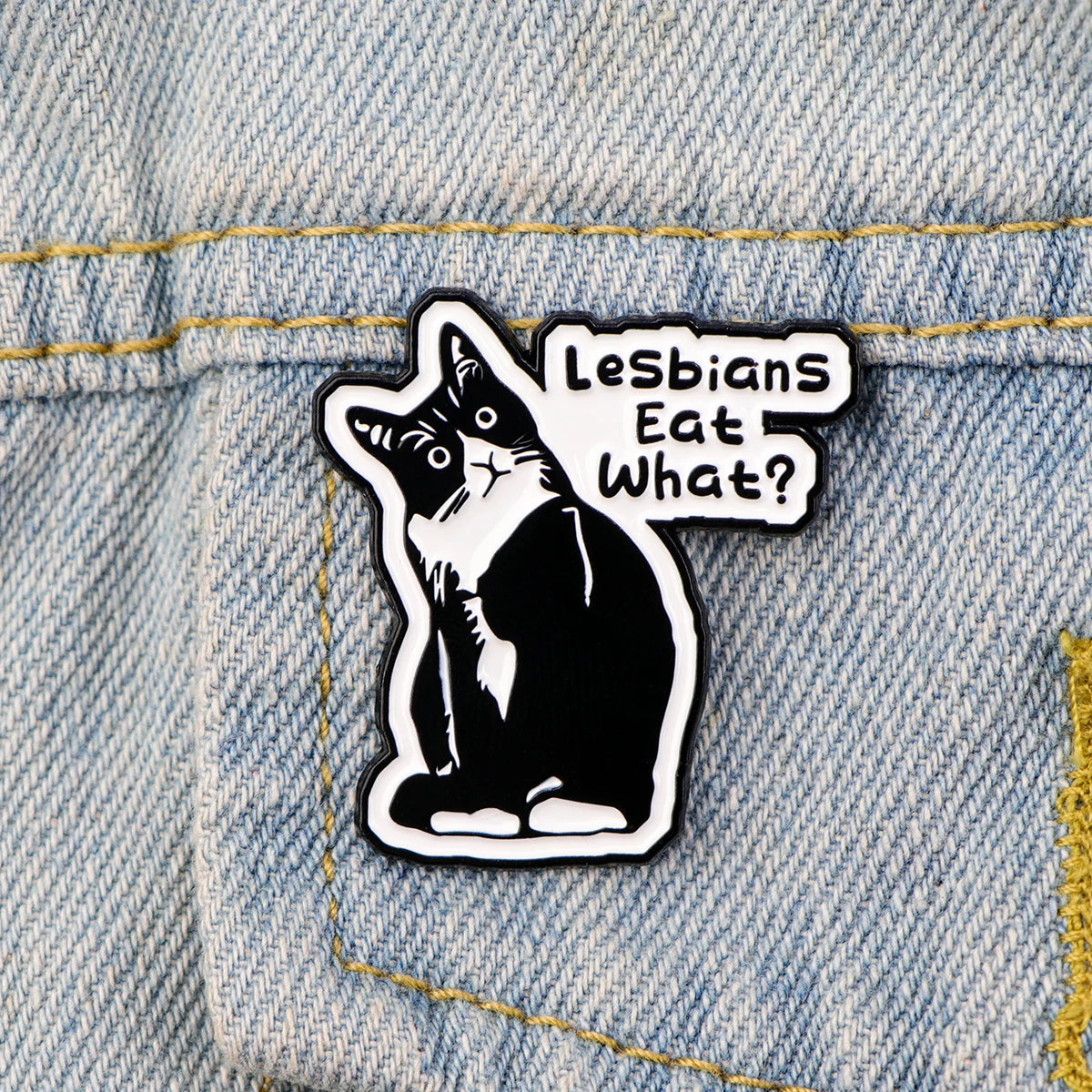 LGBT Pride Humor Enamel Pin