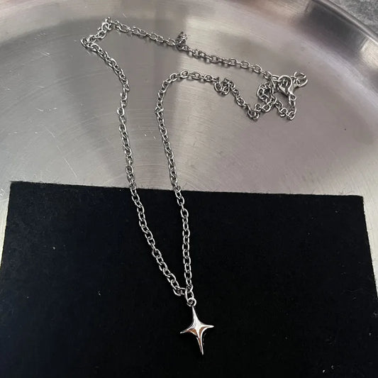 Chrome Sparkle Pendant