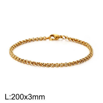 Chunky O-Chain Link Bracelet