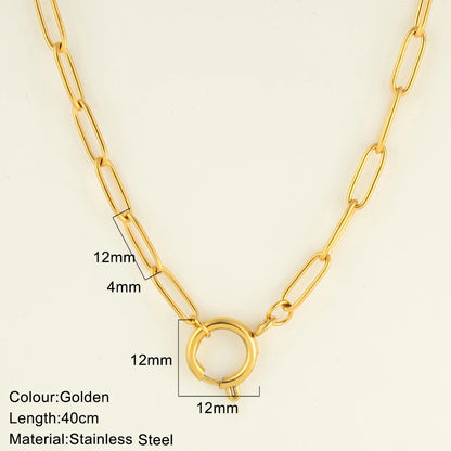 Paperclip Chain Necklace