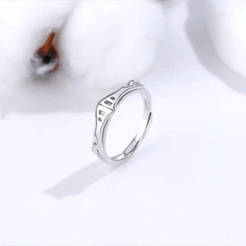 Princess And Knight Couple Rings