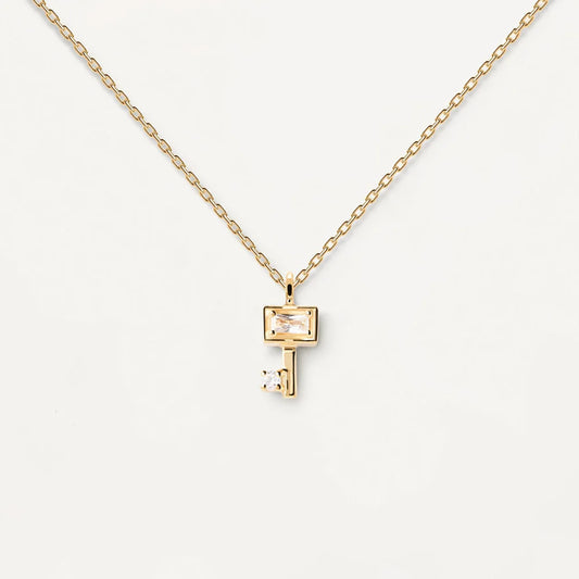 Gold Key Pendant