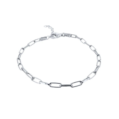 Paper Clip Chain Bracelet