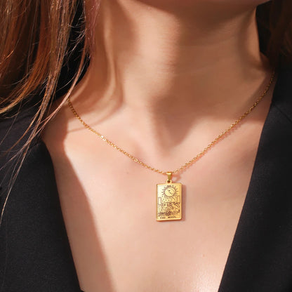 Tarot Minimal Pendant Necklace