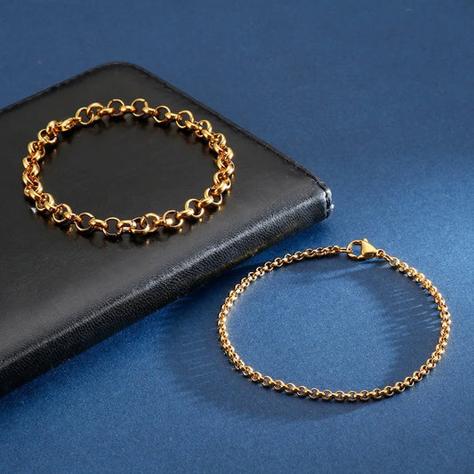 Chunky O-Chain Link Bracelet