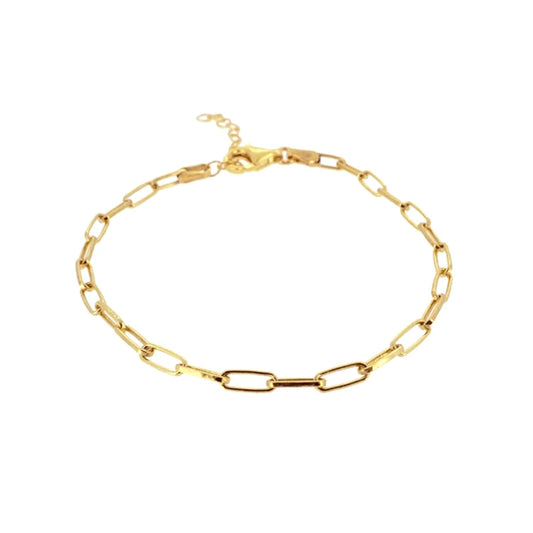 Paper Clip Chain Bracelet