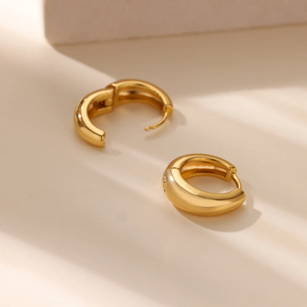 Be Bold Gold Hoop Earrings