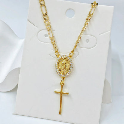 Gold-Plated Religious Amulet