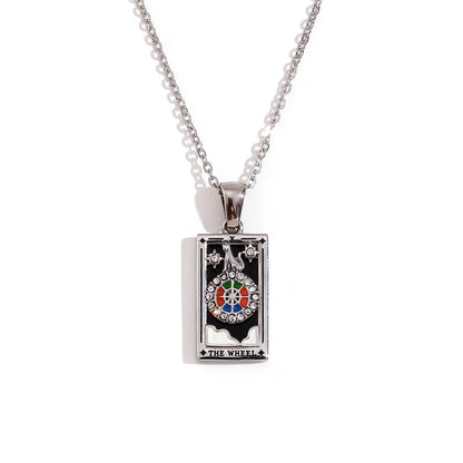 Tarot Card Pendant Necklace