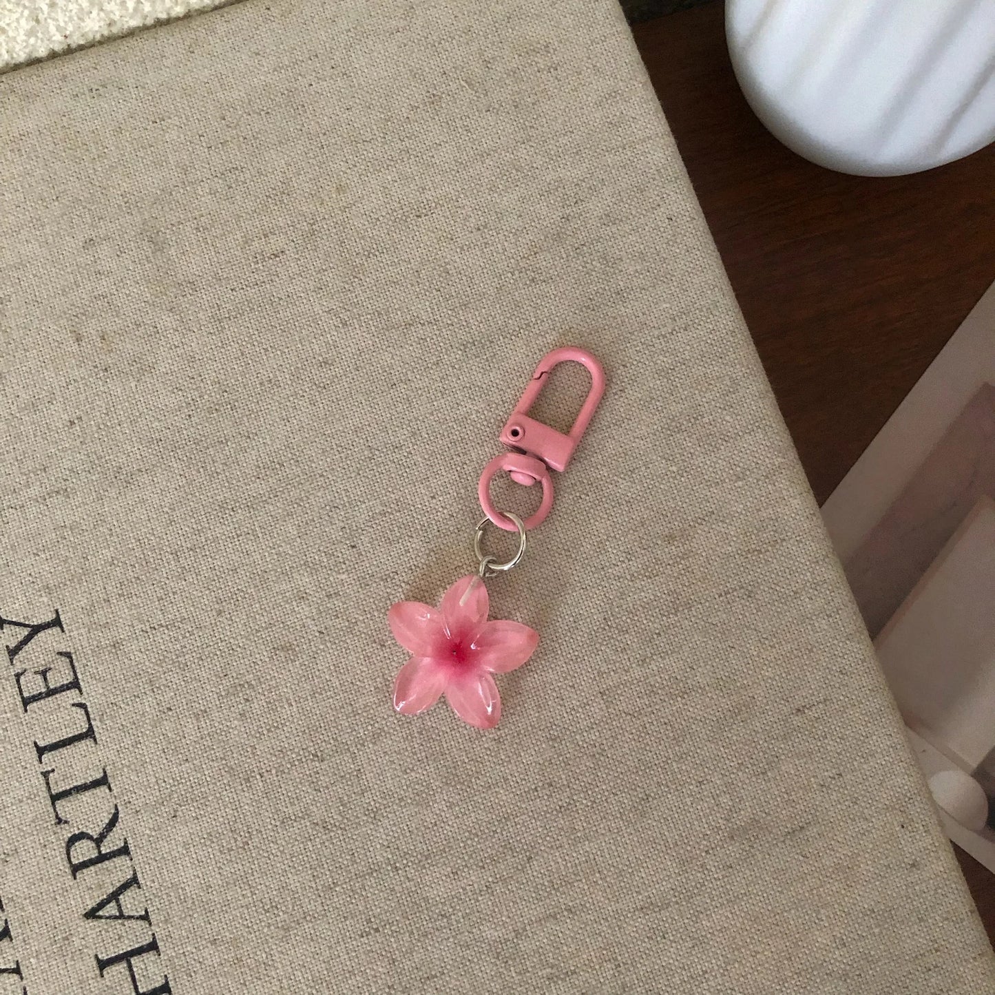 Maui Flower Keychain
