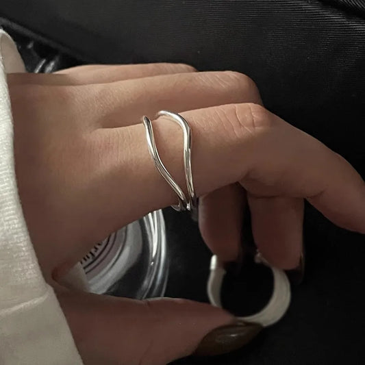Warped Band Ring