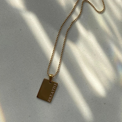Self Love Pendant Necklace