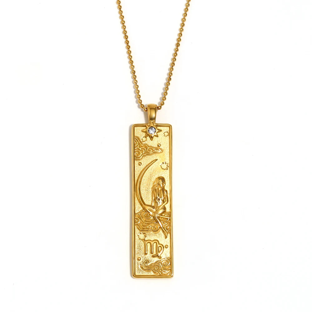 Zodiac Pendant Necklace