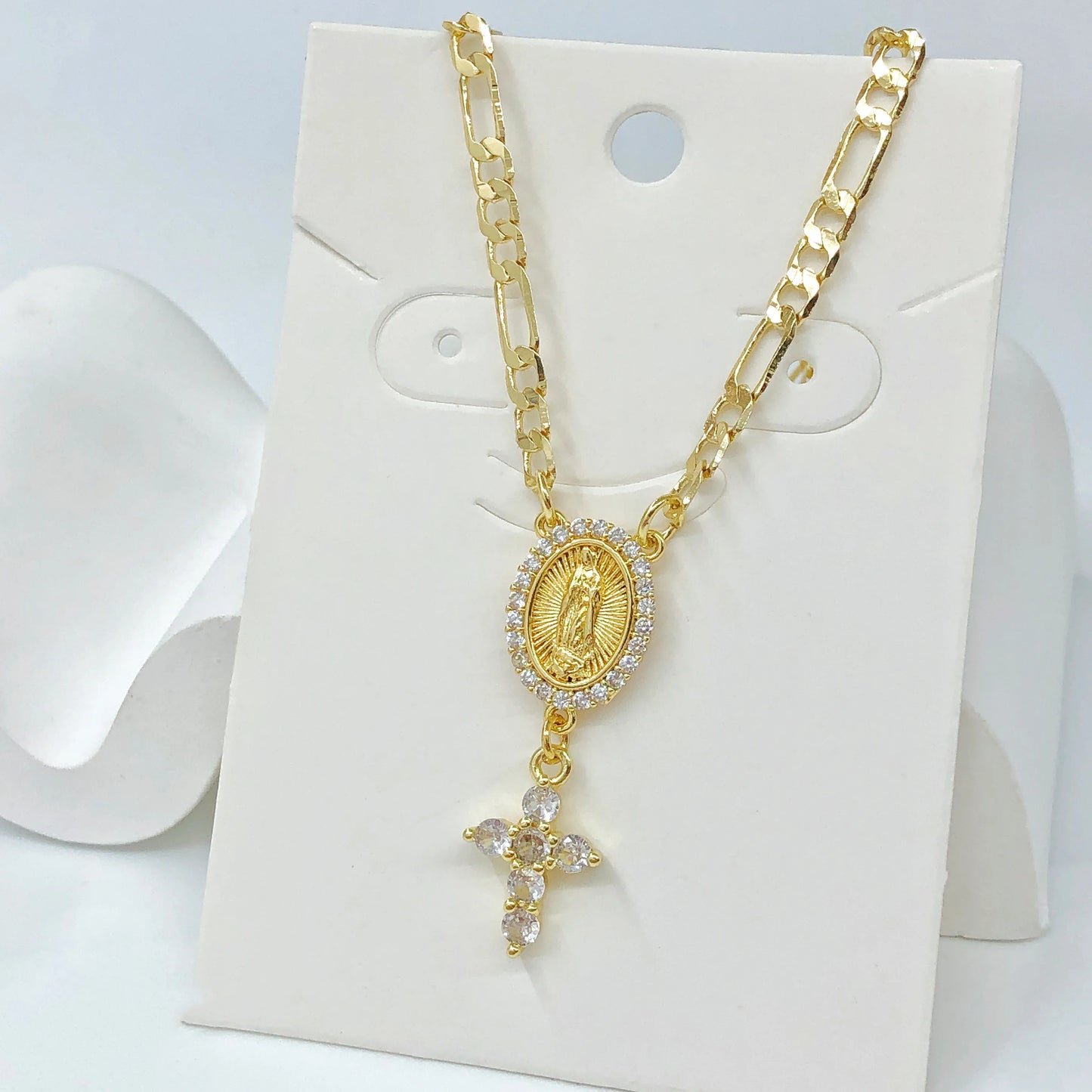 Gold-Plated Religious Amulet