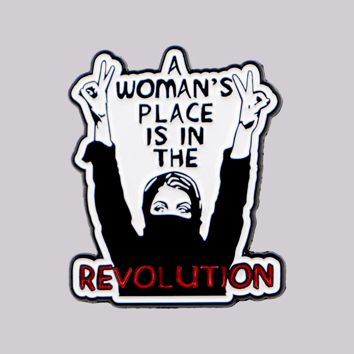 Feminist Enamel Pin Badge