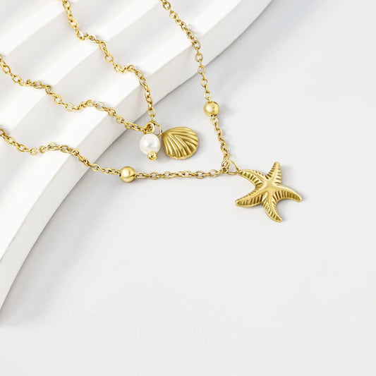 Dual Shell Necklace