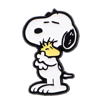 Snoopy Inspired Pin Badge