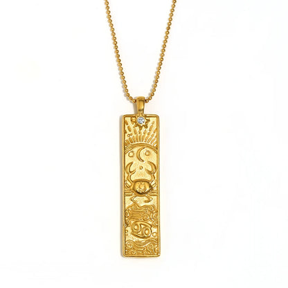 Zodiac Pendant Necklace