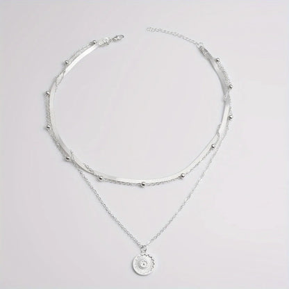 Triple-Layer Chain Necklace